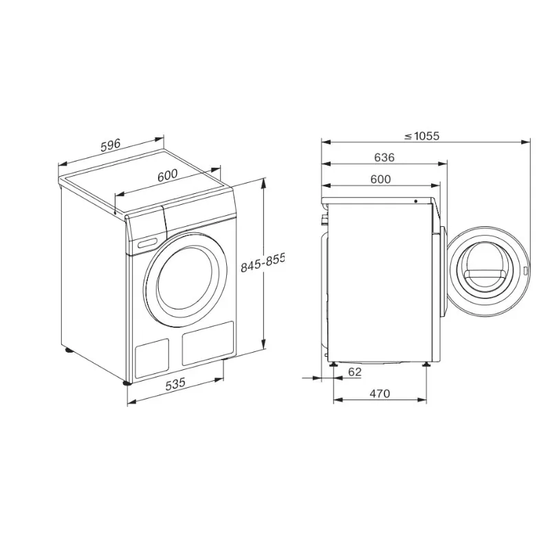 Máy giặt Miele WCG370 WPS