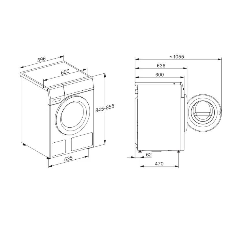 Máy giặt Miele WCR860WPS